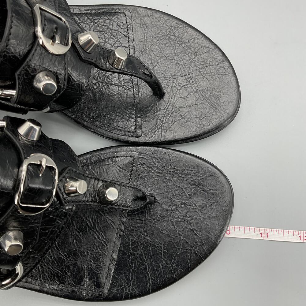 NEW Balenciaga Women’s City Thong Sandals Black Size US 10C/IT 40C - Picture 8 of 11